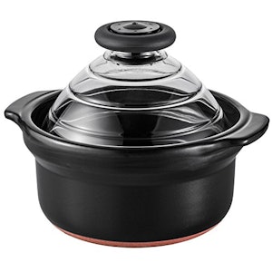 ハリオ フタがガラスのご飯釜 GNN-200B 1枚目