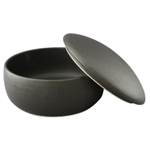 萬古焼 黒釉 おひつ鉢 1枚目