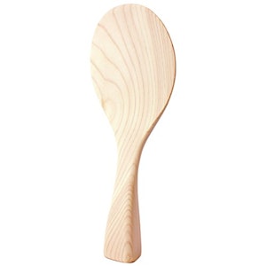 マーナ 国産ひのきの立つしゃもじ 1枚目