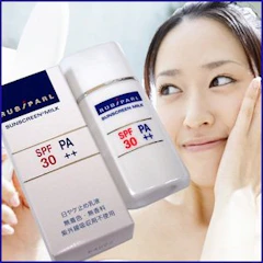 ルビパール サンスクリーンミルク 日ヤケ止め乳液 SPF30 PA++ 4987047171756 1枚目