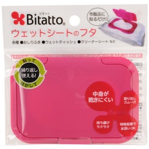 Bitatto ビタット ウェットシートのふた ストロベリー 1枚目