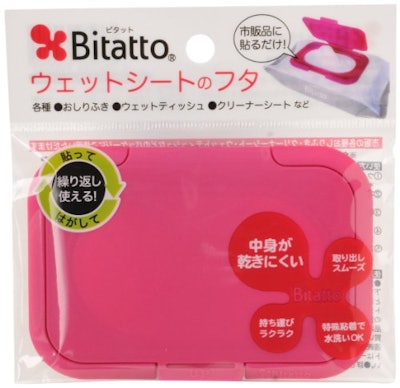 Bitatto ビタット ウェットシートのふた ストロベリー 1枚目