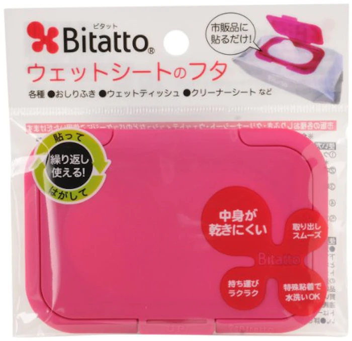 Bitatto ビタット ウェットシートのふた ストロベリー 1枚目