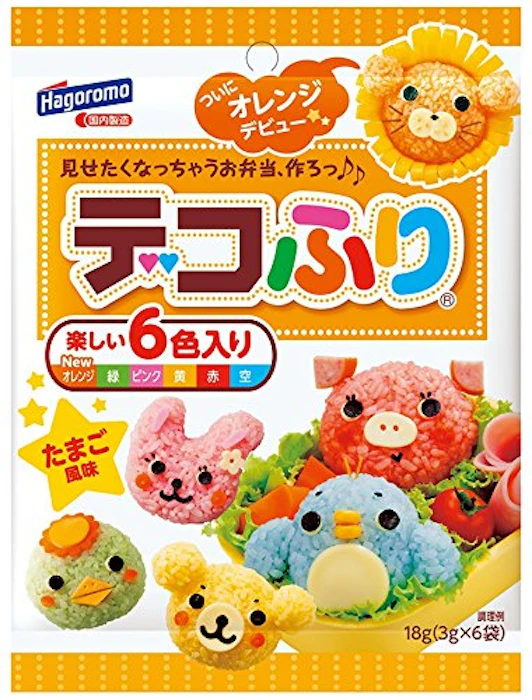 はごろも デコふり6色たまご風味 1枚目