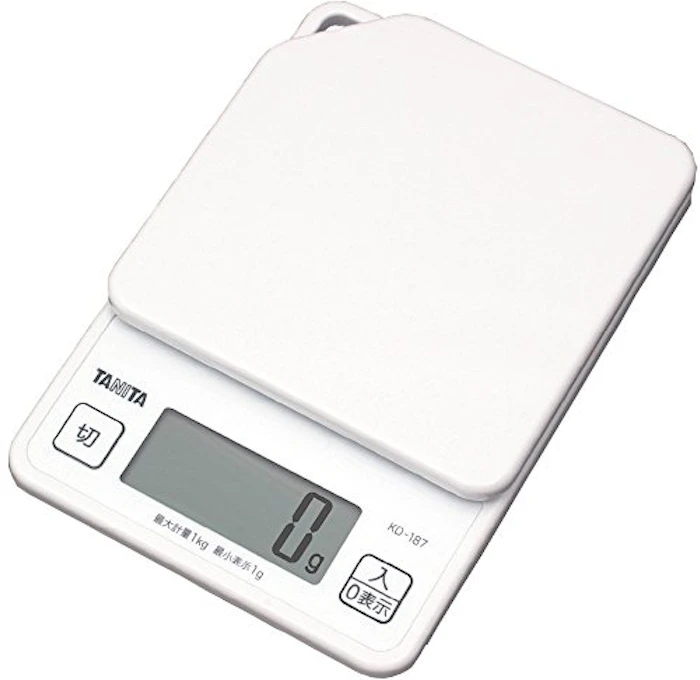 タニタ デジタルクッキングスケール 1kg 1枚目