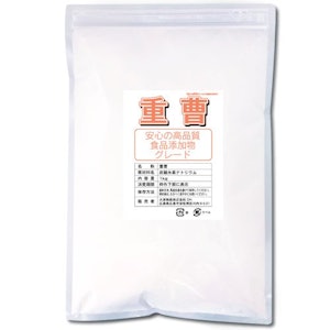 ヘルシーカンパニー 食品添加物グレード重曹(炭酸水素ナトリウム)1kg 1枚目