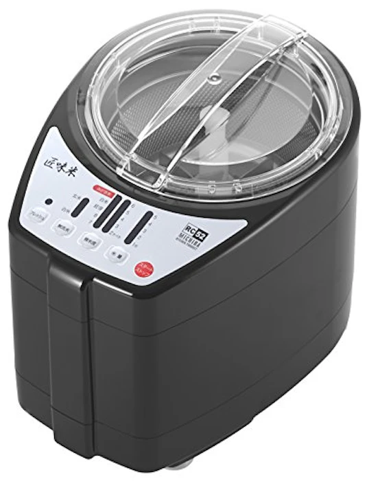 山本電気 家庭用精米機 MICHIBA KITCHEN PRODUCT 匠味米 MB-RC52B ブラック 1枚目