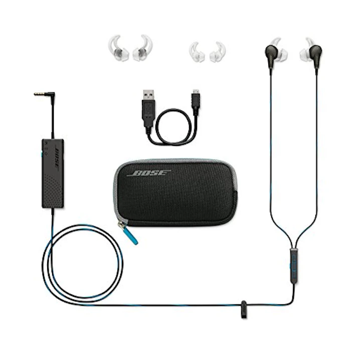 Bose QuietComfort 20 Acoustic キャンセリングイヤホン ブラック 1枚目
