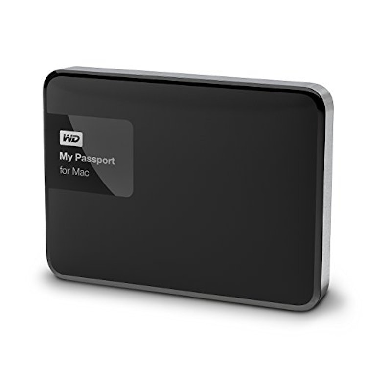 WD HDD ポータブルハードディスク 1TB My Passport for Mac WDBJBS0010BSL-PESN USB3.0 1枚目