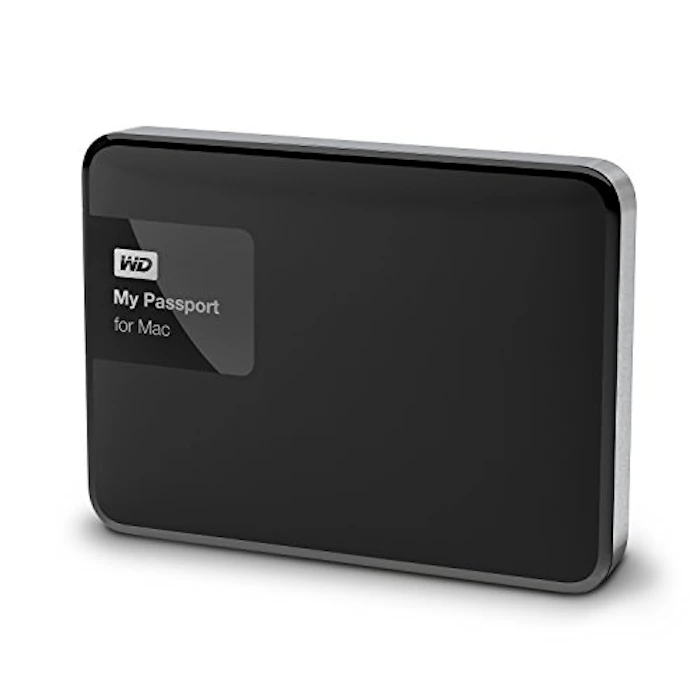 WD HDD ポータブルハードディスク 1TB My Passport for Mac WDBJBS0010BSL-PESN USB3.0 1枚目