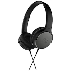 オーディオテクニカ ポータブルヘッドホン ブラック ATH-AR1 BK 1枚目