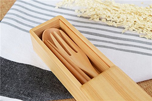 Aothpher 天然木製 スリム トリオセット 1枚目