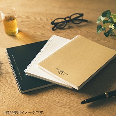 コクヨ ソフトリングノート セミB5 5mm方眼ドット罫 1枚目