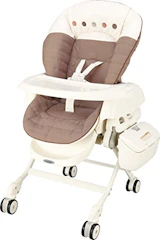コンビ ベビーラック ネムリラ AUTO SWING エッグショック BE 1枚目