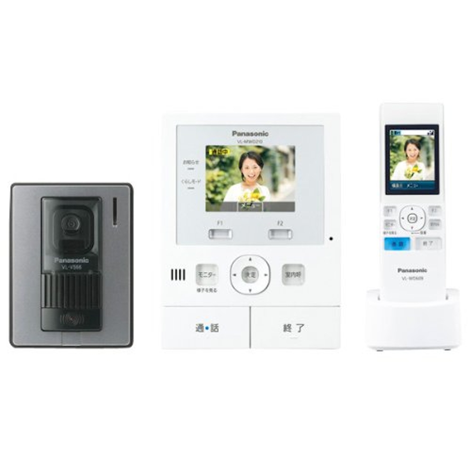 パナソニック ワイヤレス子機付 テレビドアホン 録画機能付 VL-SWD210K 1枚目