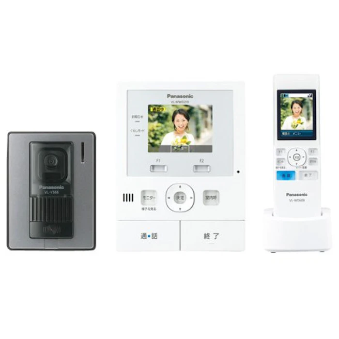パナソニック ワイヤレス子機付 テレビドアホン 録画機能付 VL-SWD210K 1枚目