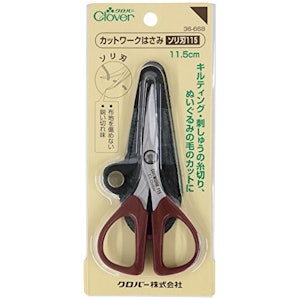 Clover カットワークはさみ ソリ刃 115 1枚目