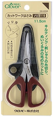 Clover カットワークはさみ ソリ刃 115 1枚目