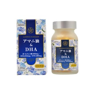 日本製粉 アマニ油&DHA 1枚目