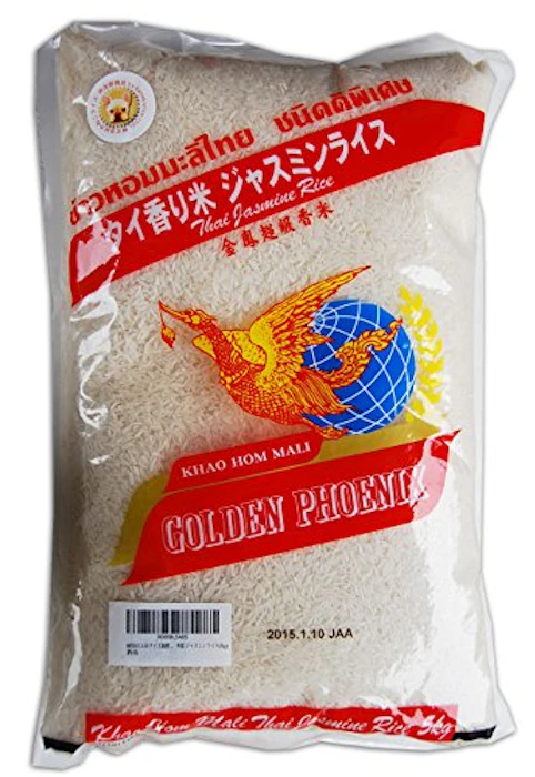 弁次郎商店 GOLDEN PHOENIX ジャスミン米 タイ王国産 1枚目