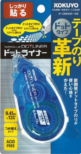 コクヨ テープのり ドットライナー タ-DM400-08 2枚目