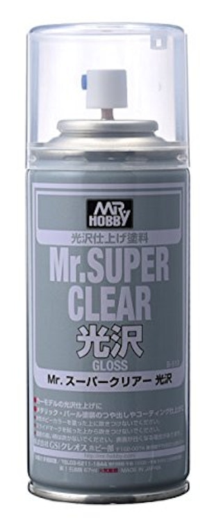 GSIクレオス Mr.スーパークリアー スプレー 光沢 B513 1枚目