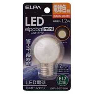 ELPA LED電球 ミニボール電球形 LDG1L-G-E17-G241 1枚目