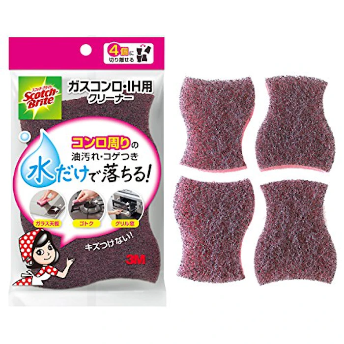 スリーエムジャパン スコッチブライト ガスコンロ・IHクリーナー 1枚目