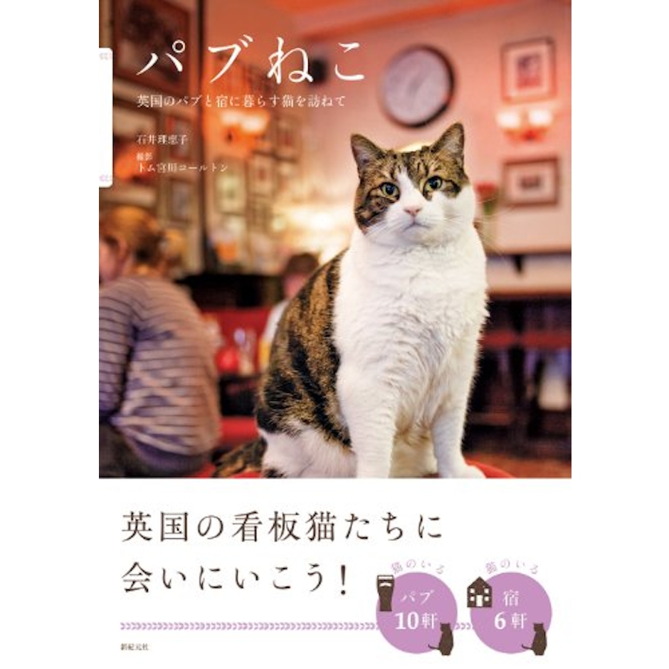 石井理恵子 パブねこ 英国のパブと宿に暮らす猫を訪ねて 1枚目