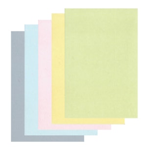 絵手紙 カラー画仙紙はがき いろどり アソートパック 1枚目