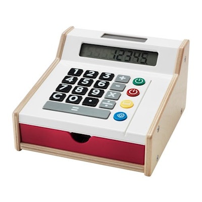IKEA DUKTIG おもちゃのレジ 1枚目