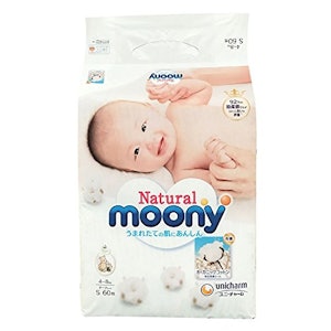 ユニ・チャーム ナチュラルムーニー Sサイズ 1枚目