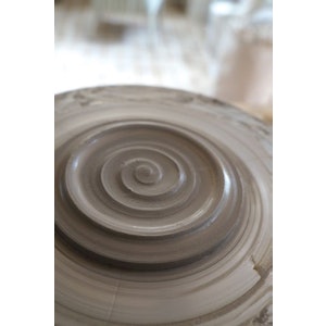 陶芸.com ステンレス貼 手ろくろ 径250mm×高57mm 1枚目