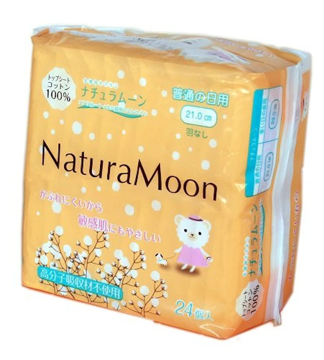ナチュラルムーン 生理用ナプキン 1枚目