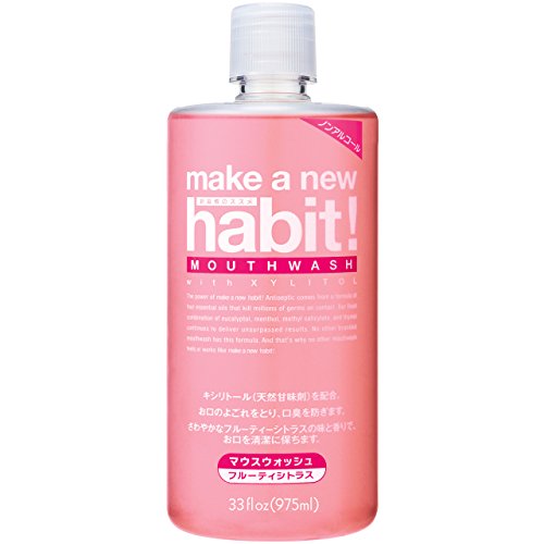 メイク ア ニューハビット！マウスウォッシュ フルーティシトラス 1枚目