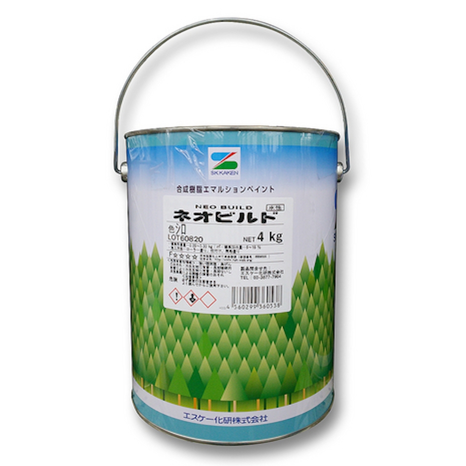エスケー化研 ネオビルド シロ 4kg 2枚目