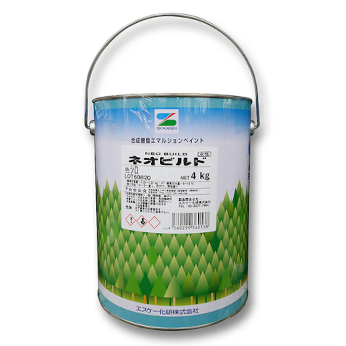 エスケー化研 ネオビルド シロ 4kg 2枚目