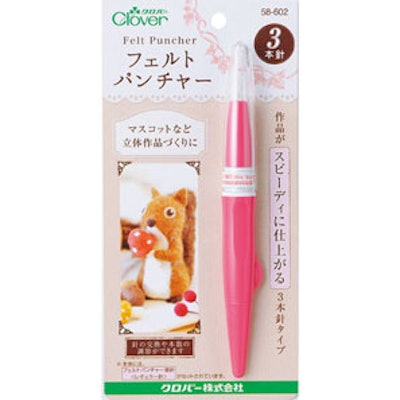 clover フェルトパンチャー 3本針(ホルダー) 1枚目