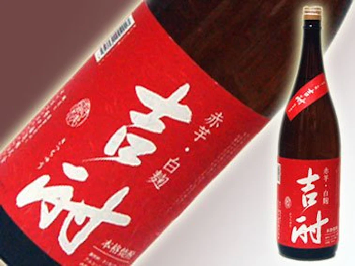 霧氷酒造 吉酎 赤芋白麹 25度 1800ml 1枚目