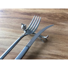 逸品社 ナイフレスト ネコ 1枚目