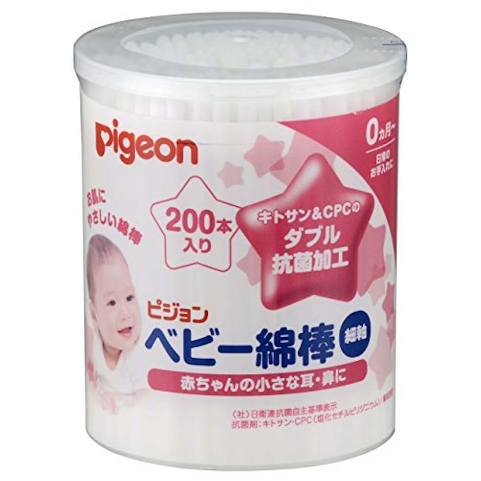 ピジョン ベビー綿棒 細軸タイプ 1026210 2枚目