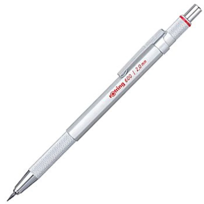 ロットリング 600シリーズ 芯ホルダー 2mm シルバー 1枚目
