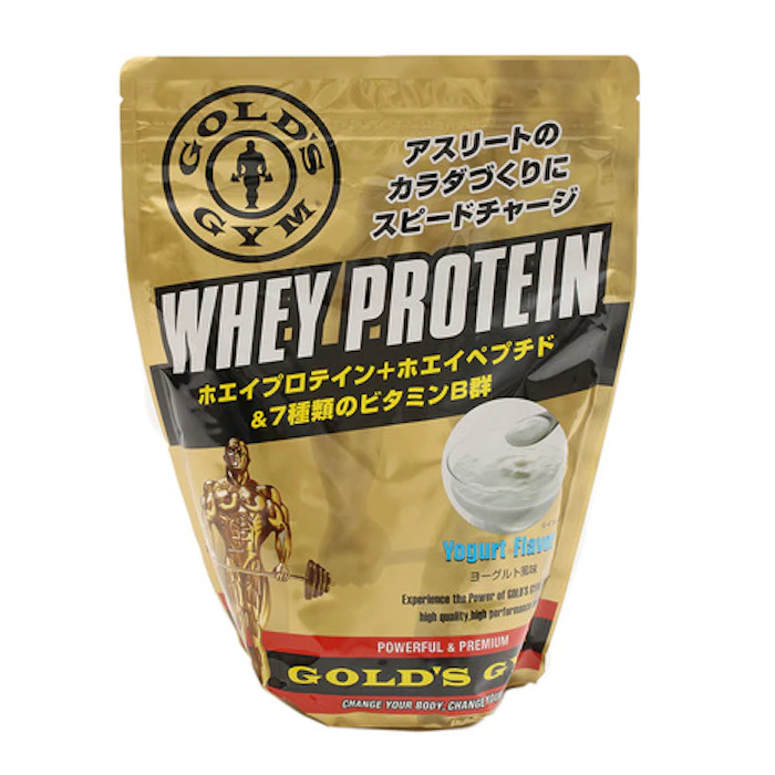 GOLD'S GYM ホエイプロテイン ヨーグルト風味 1枚目