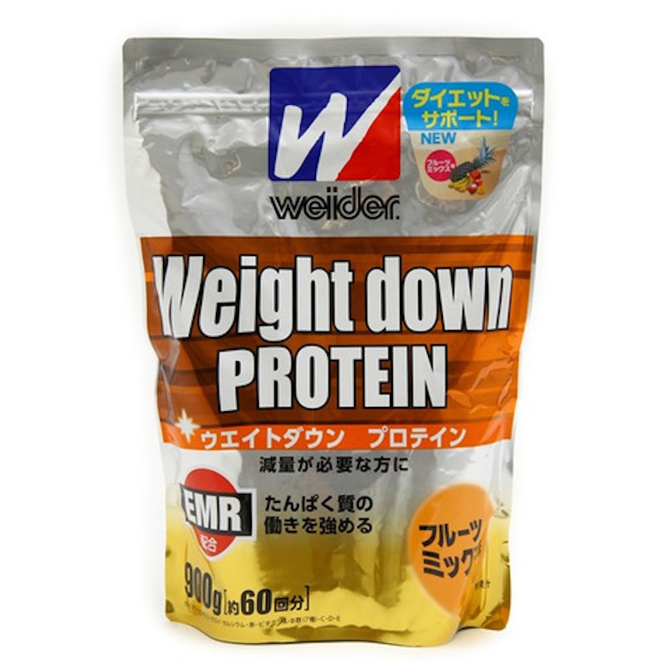 WEIDER ウェイトダウン プロテイン フルーツミックス味 1枚目