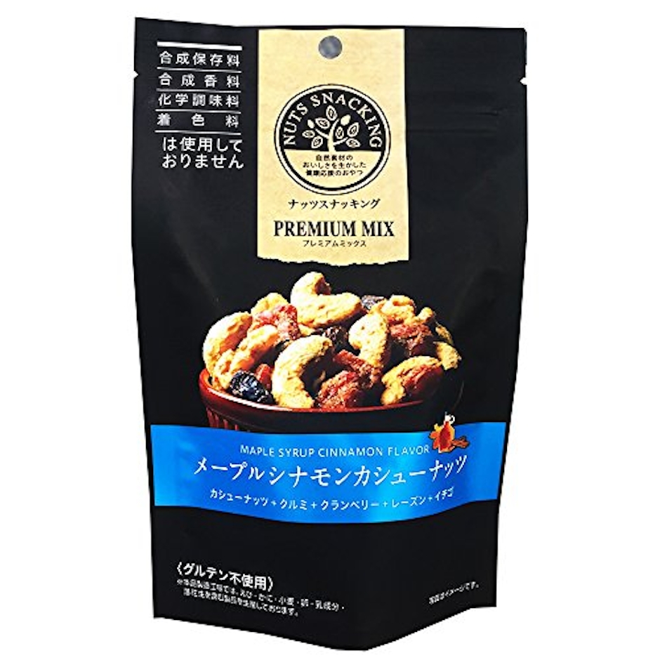 MDホールディングス ナッツスナッキング PM メープルシナモンカシューナッツ 71g×3袋 1枚目
