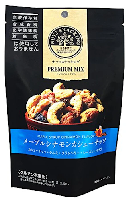 MDホールディングス ナッツスナッキング PM メープルシナモンカシューナッツ 71g×3袋 1枚目