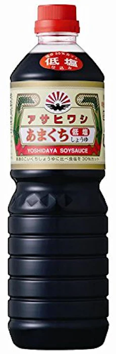 吉田屋醤油 低塩あまくち醤油 ×3本 1枚目
