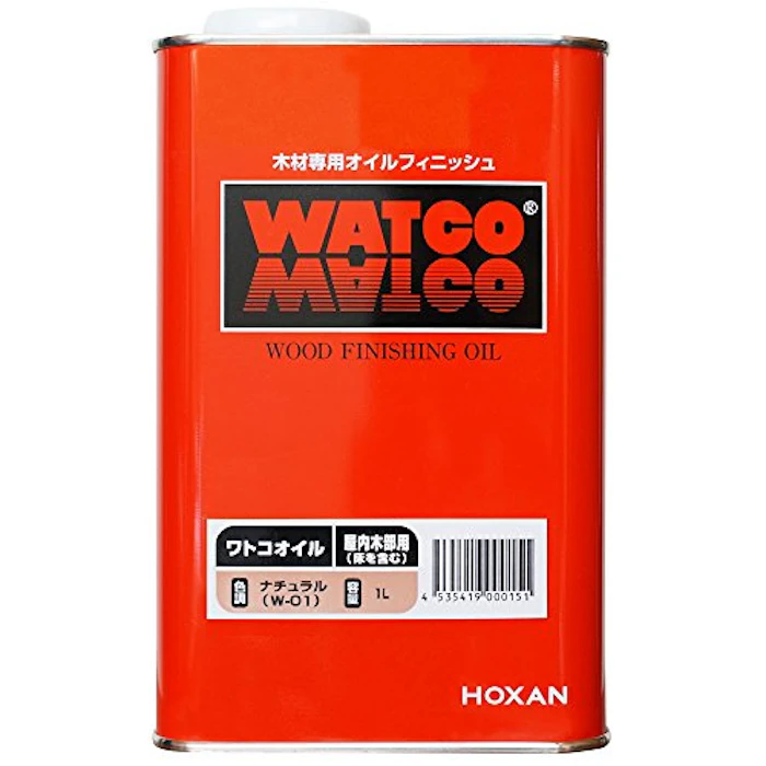 北三 ワトコオイル ナチュラル W-01 1L 1枚目