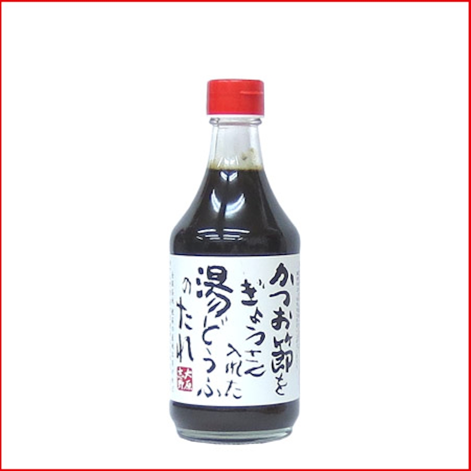 味工房 志野 かつお節をぎょうさん入れた湯どうふのたれ 400ml 1枚目