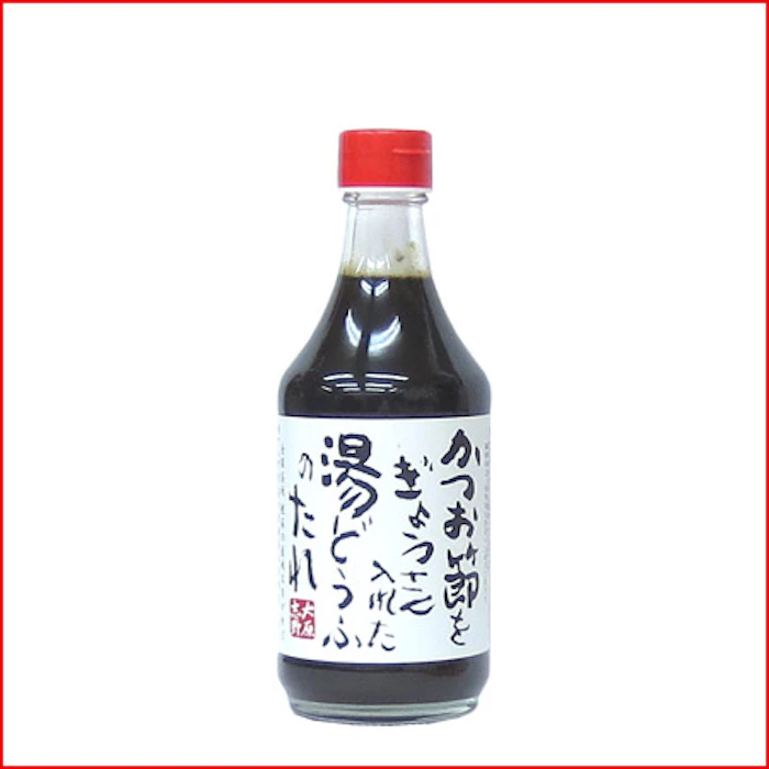 味工房 志野 かつお節をぎょうさん入れた湯どうふのたれ 400ml 1枚目